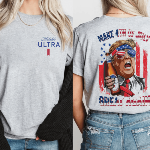 Trump Michelob Ultra Beer Bottle shirt, Make 4th of July Shirt, Donald Trump shirt, Trump Supporter shirt (Copy)
