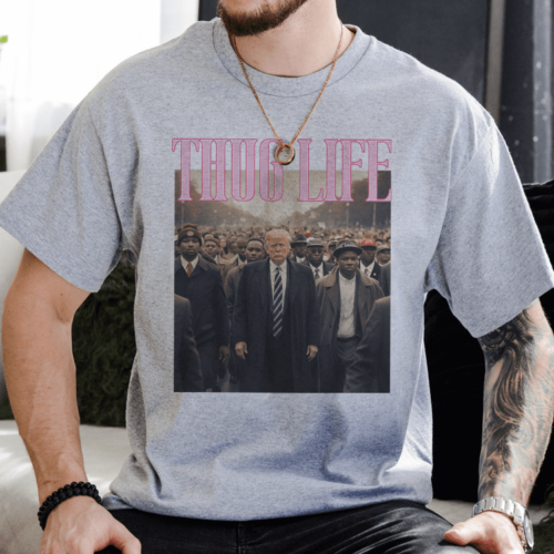 Trump Thug Life Gangster shirt, Cool Unisex shirt, Donald Trump 2024 Unisex shirt, Trump Supporter Shirt