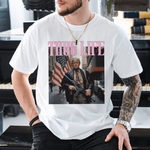 Trump Thug Life 4th of July Shirt, Donald Trump Shirt, Trump Supporter Shirt