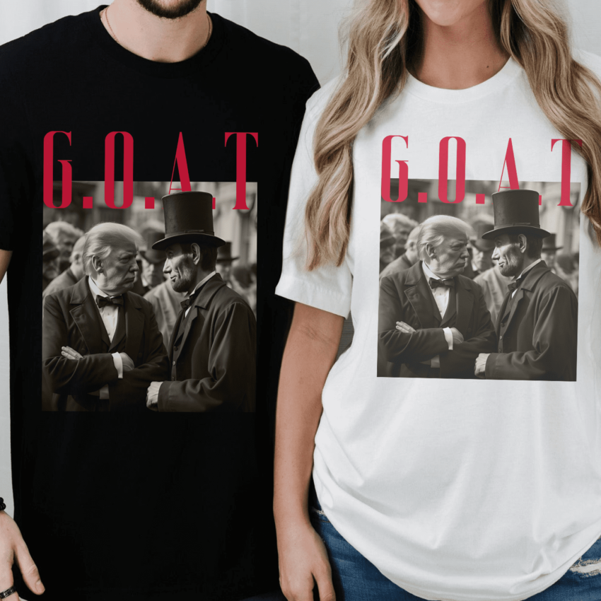 GOAT Shirt, Blessing Trump 2024 Shirt, Trump Supporter Shirt