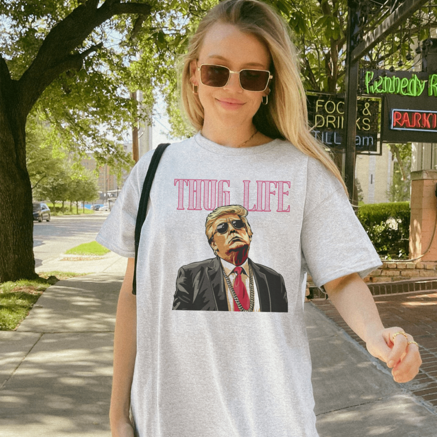 Thug Life Gangster Shirt, Donald Trump Shirt, Trump Supporter Shirt