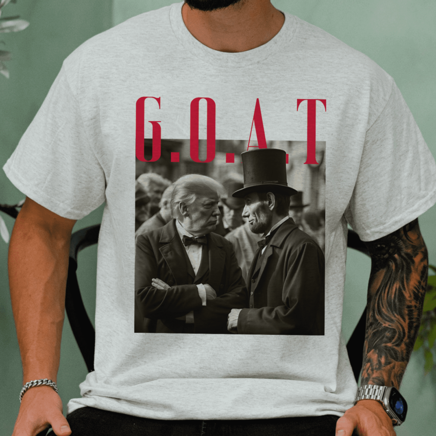 GOAT Shirt, Blessing Trump 2024 Shirt, Trump Supporter Shirt