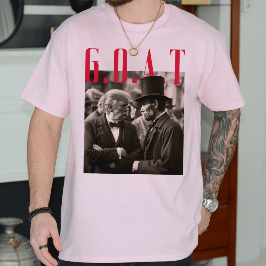 GOAT Shirt, Blessing Trump 2024 Shirt, Trump Supporter Shirt