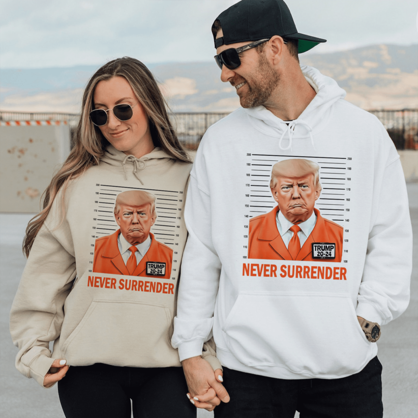 Never Surrender Orange shirt, Donald Trump shirt, Trump Supporter shirt