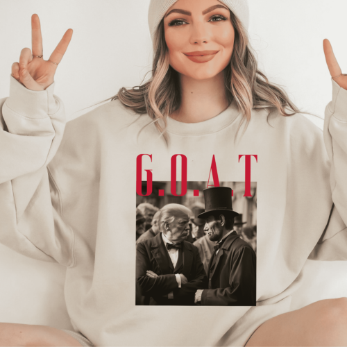 GOAT Shirt, Blessing Trump 2024 Shirt, Trump Supporter Shirt