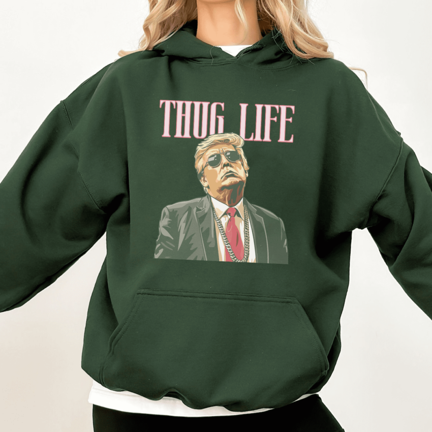 Thug Life Gangster Shirt, Donald Trump Shirt, Trump Supporter Shirt