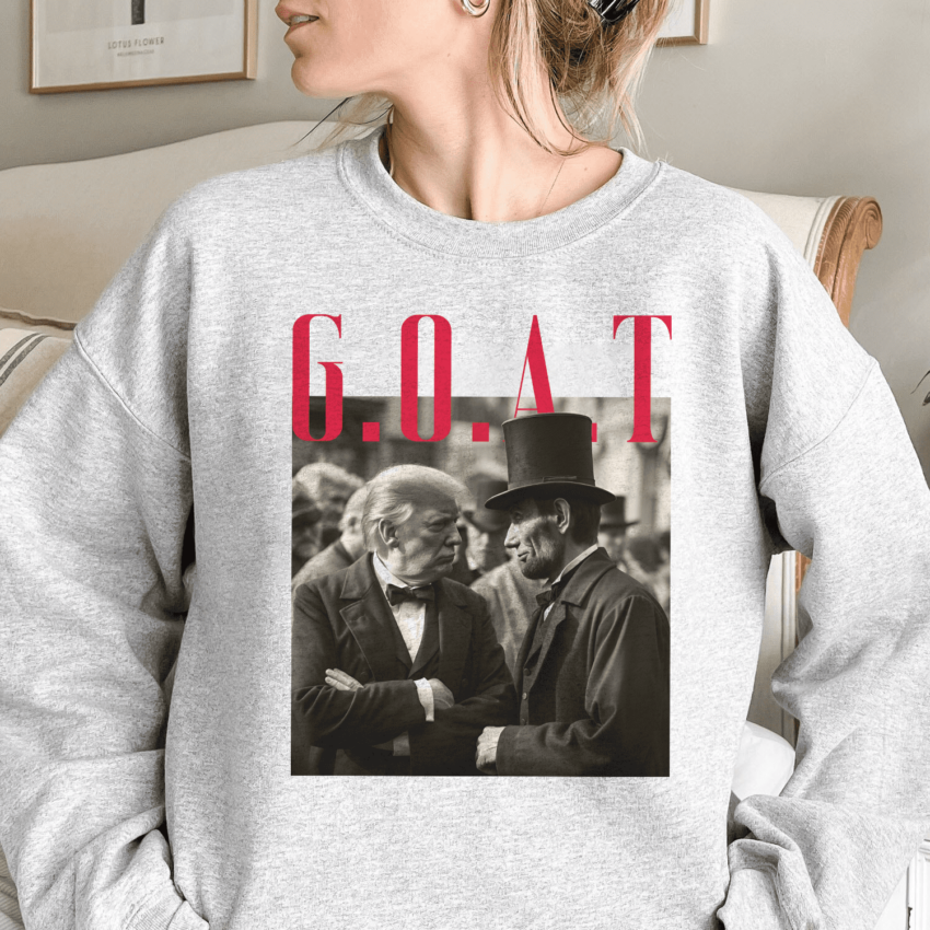 GOAT Shirt, Blessing Trump 2024 Shirt, Trump Supporter Shirt