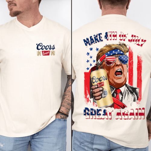 Trump Michelob Ultra Beer Bottle shirt, Make 4th of July Shirt, Donald Trump shirt, Trump Supporter shirt (Copy)