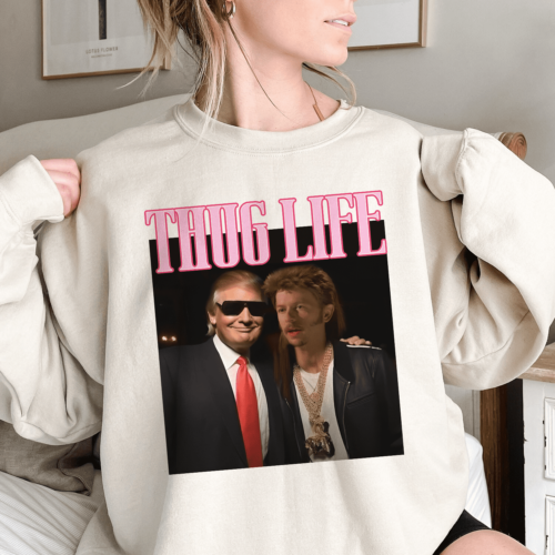 Trump & Joe Dirt shirt, Thug Life shirt, Donald Trump shirt, Trump Supporter shirt