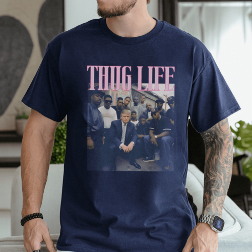 Thug Life Niggas Cool shirt, Gangster shirt, Donald Trump 2024 Unisex shirt, Trump Supporter Shirt
