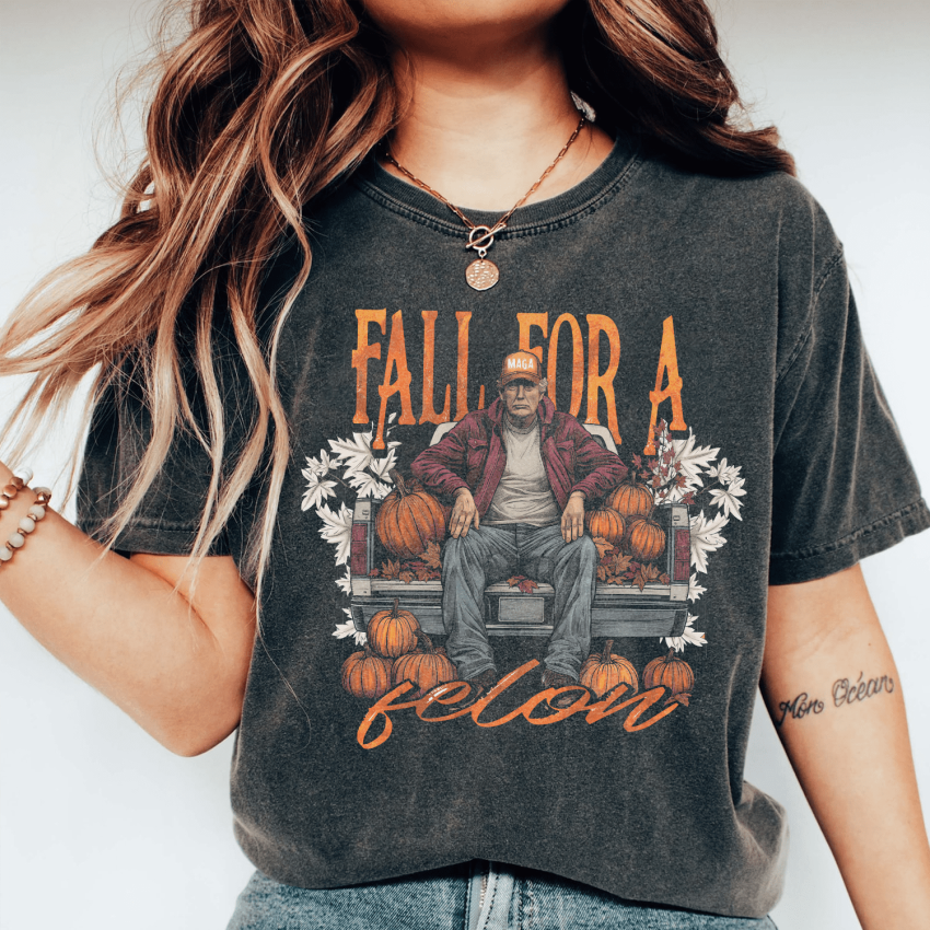 Trump Fall a Felon shirt, Donald Trump 2024 Shirt, Trump Halloween 2024 shirt, Trump Supporter shirt (Copy)