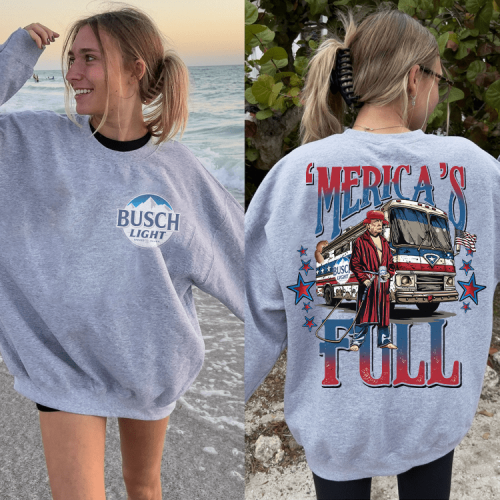 Trump Busch Light shirt, America’s Full Shirt, Trump Halloween 2024 shirt, Trump Supporter shirt