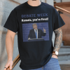 TRUMP don’t snack on me take American back shirt