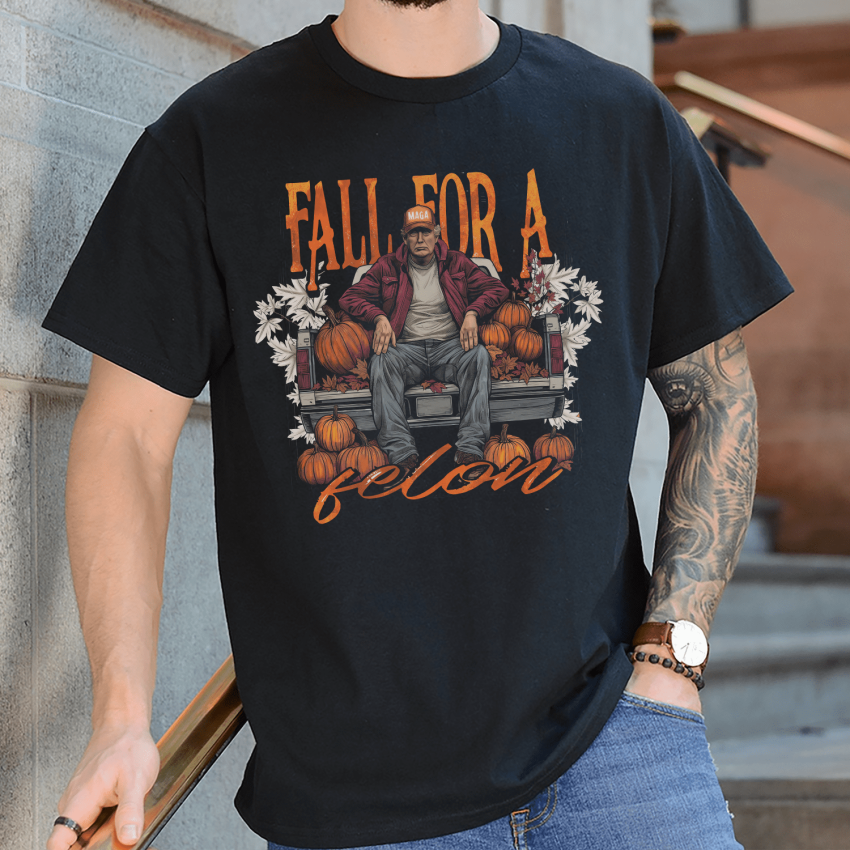 Trump Fall a Felon shirt, Donald Trump 2024 Shirt, Trump Halloween 2024 shirt, Trump Supporter shirt (Copy)