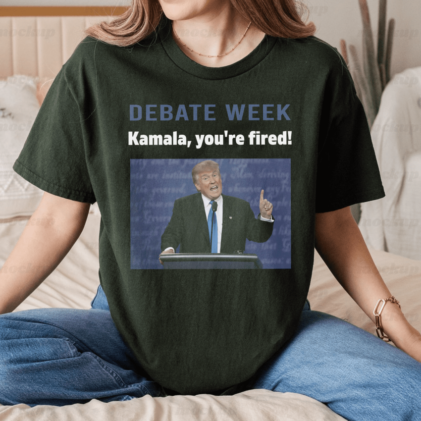 TRUMP dabate week shirt