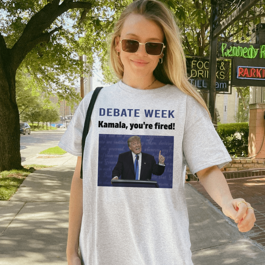 TRUMP dabate week shirt