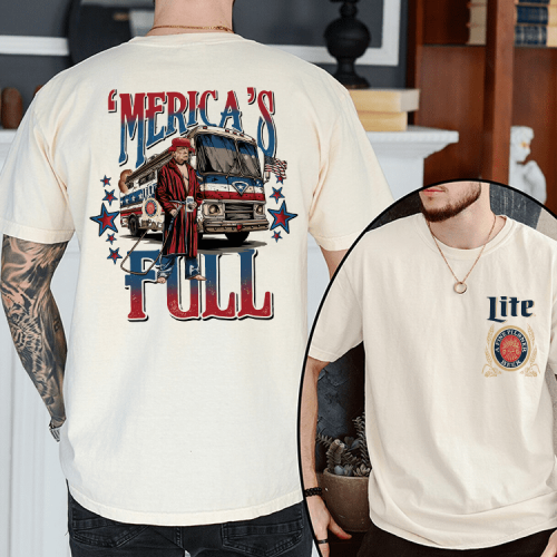 Trump Miller Light shirt, America’s Full Shirt, Trump Halloween 2024 shirt, Trump Supporter shirt