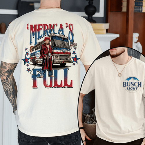 Trump Busch Light shirt, America’s Full Shirt, Trump Halloween 2024 shirt, Trump Supporter shirt