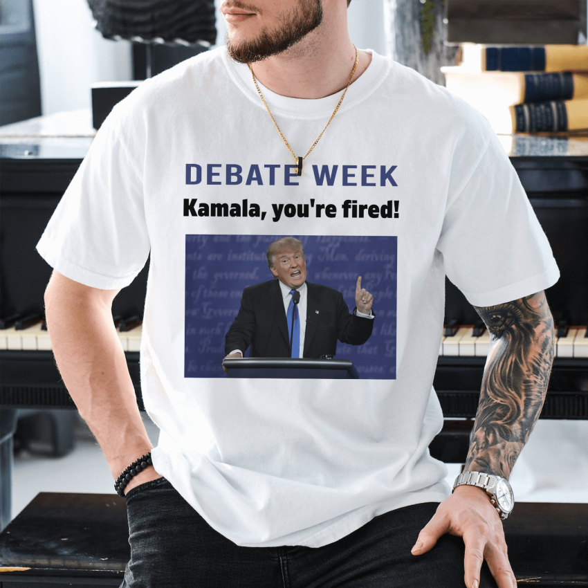 TRUMP dabate week shirt