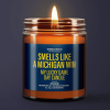 Smells like Miami Hurricanes Fan Candle | Gameday Candle | Miamii HurricanessCandle