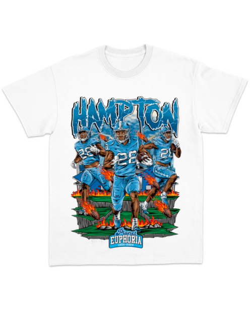 Omarion Hampton #28 Running Back NIL T-Shirt