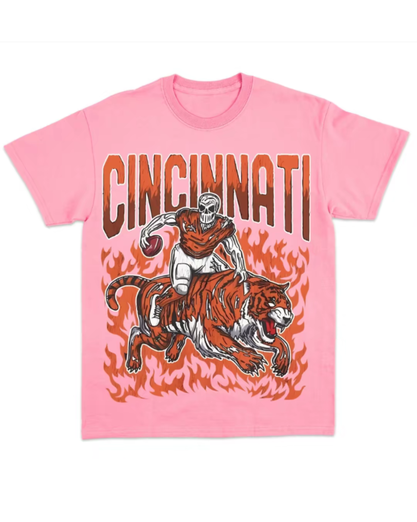 Vintage Cincinnati Bengals NFL Unisex Garment-Dyed T-shirt