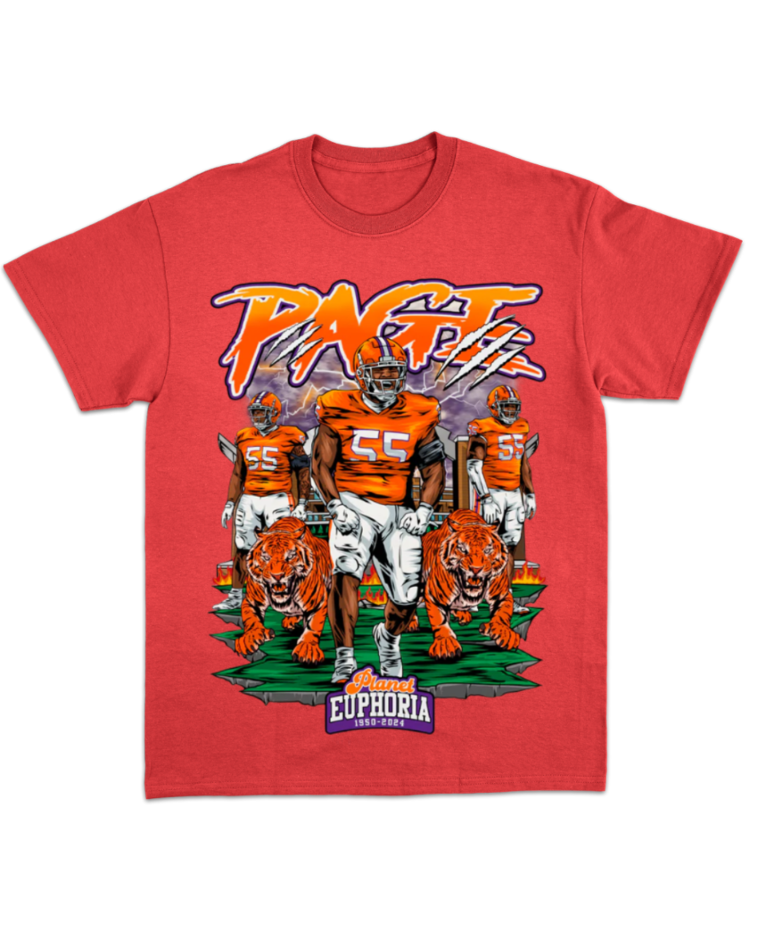 Payton Page – #55 Defensive Tackle NIL T-Shirt