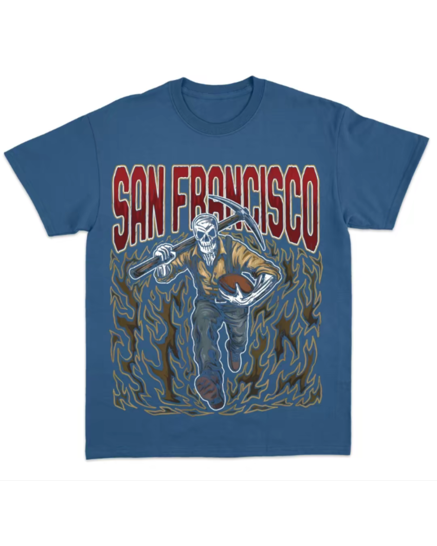 Vintage Sanfrancisco Football T-Shirt