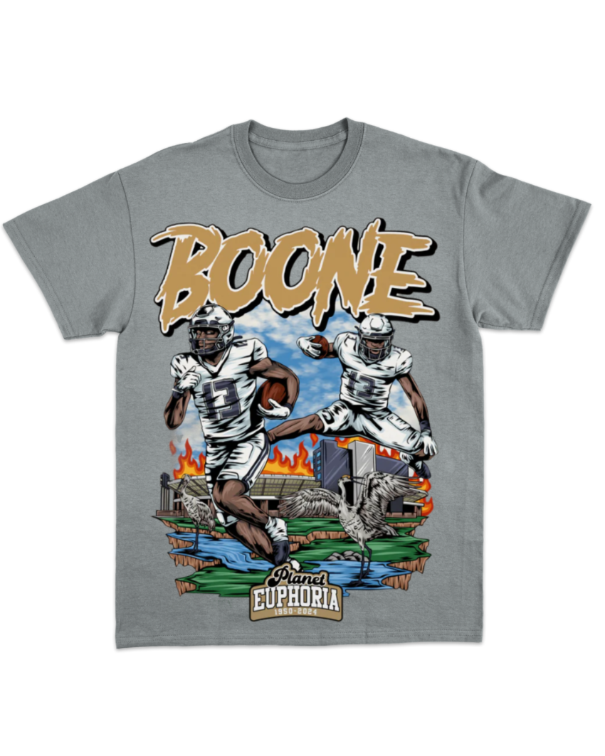 Peny Boone #13 Running Back – 2023 MAC Offensive Player of the Year NIL T-Shirt