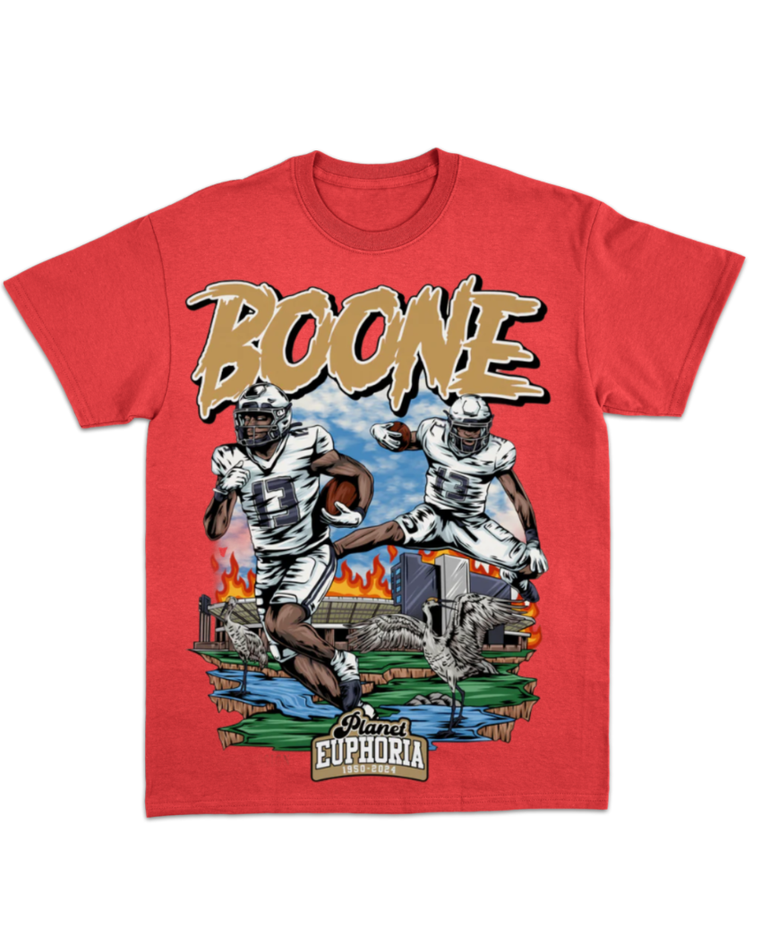 Peny Boone #13 Running Back – 2023 MAC Offensive Player of the Year NIL T-Shirt