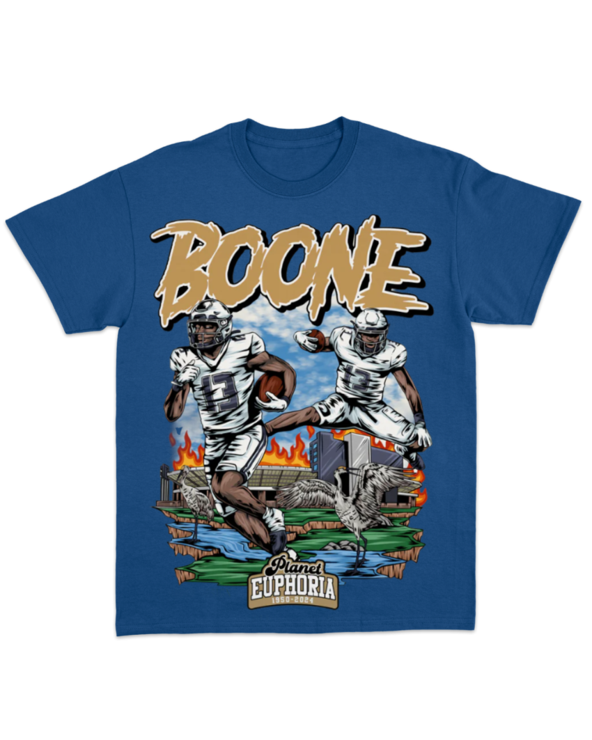 Peny Boone #13 Running Back – 2023 MAC Offensive Player of the Year NIL T-Shirt