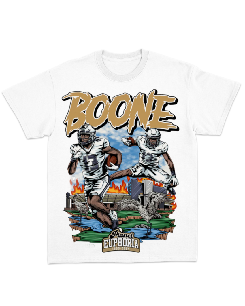 Peny Boone #13 Running Back – 2023 MAC Offensive Player of the Year NIL T-Shirt