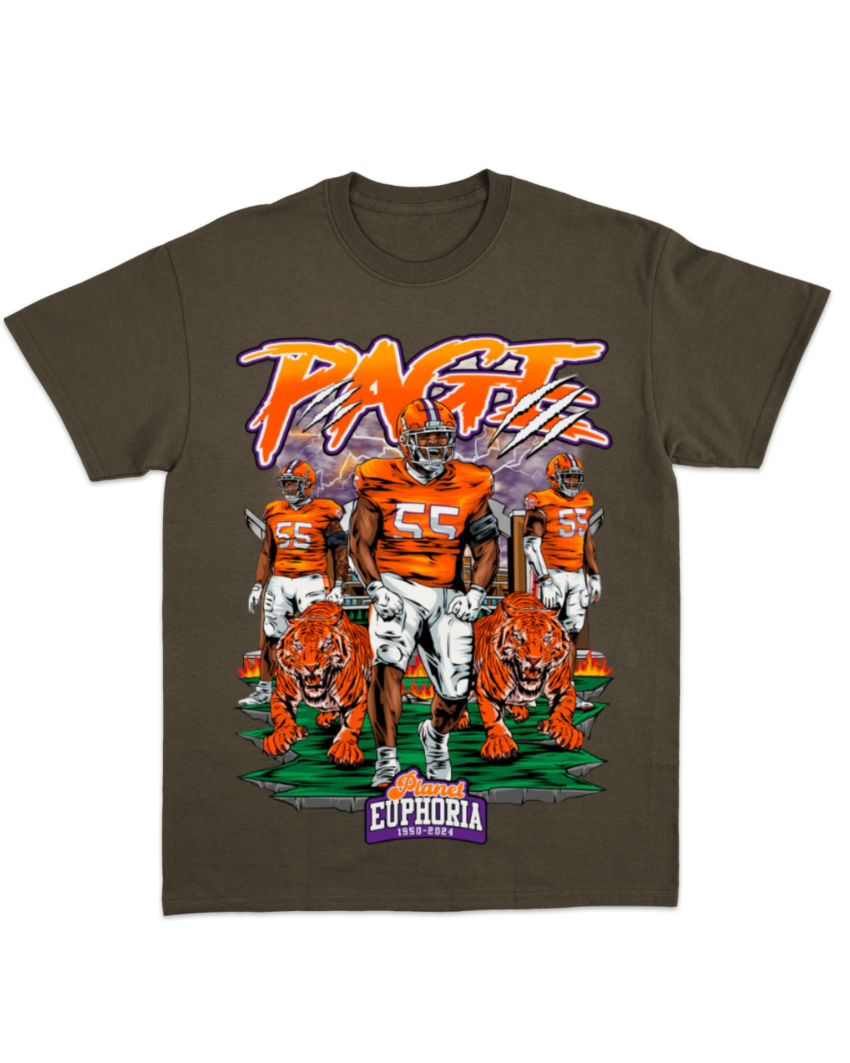 Payton Page – #55 Defensive Tackle NIL T-Shirt