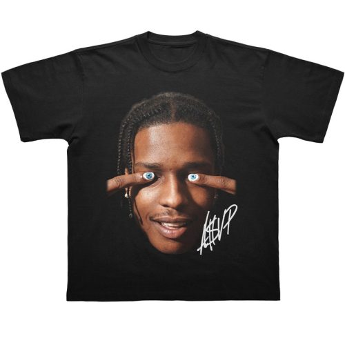 ASAP Rocky Big Face T-shirt, Graphic Tee