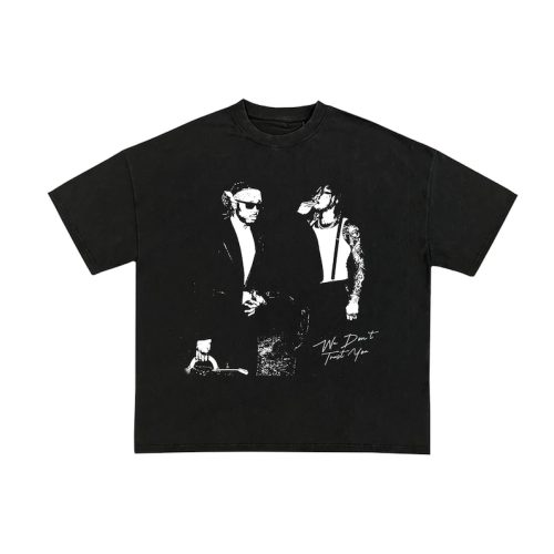 Metro Boomin & Future “We Don’t Trust You” Garment Dyed T Shirt