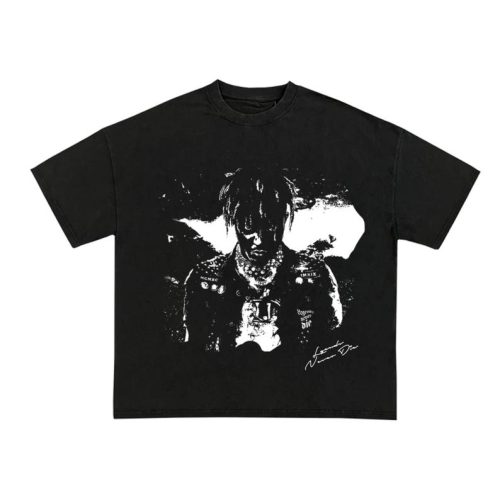 Juice Wrld “Legends Never Die” Garment Dyed T Shirt