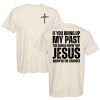 Jesus Dropped The Charges Christian T-Shirt in Ivory - Comfort Colors 100% Ring-Spun Cotton
